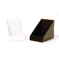 Black Cardboard Counter Display Stand Retail